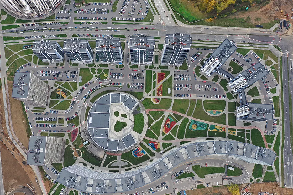 2D CAD Site Plan vs 3D Site Plan CGI