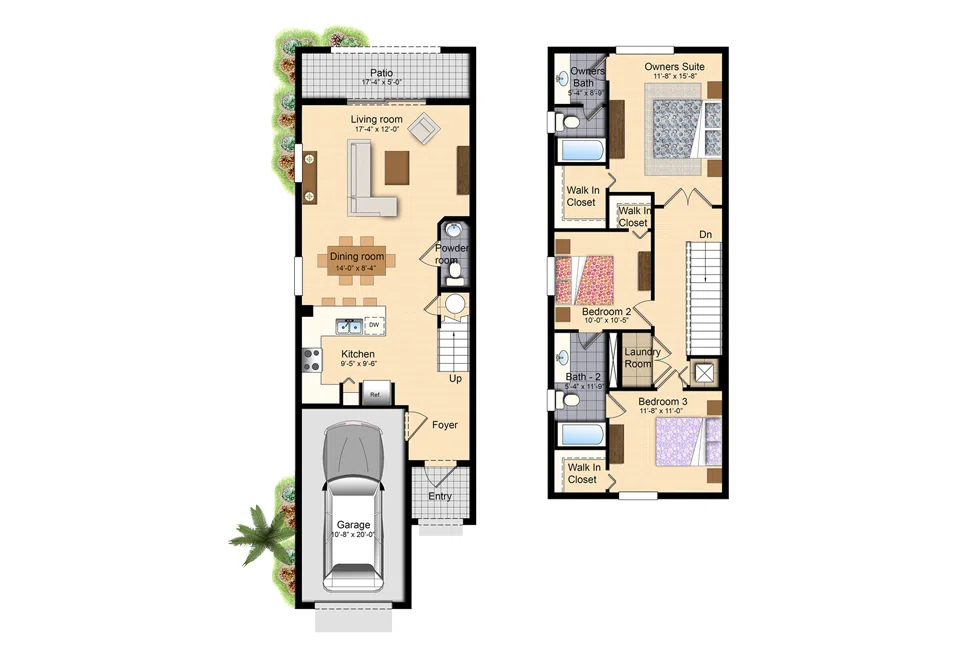 Trinity first floor plan