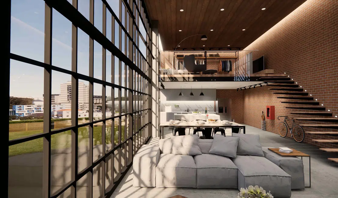 Right Atmospheric Effects in Architectural 3D Exterior Rendering