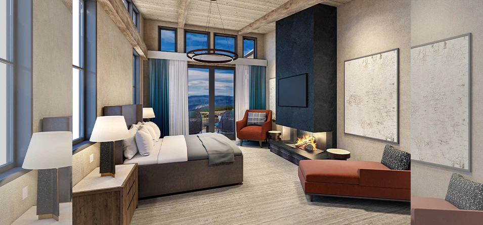 3d Interior Rendering Master Bedroom Canada