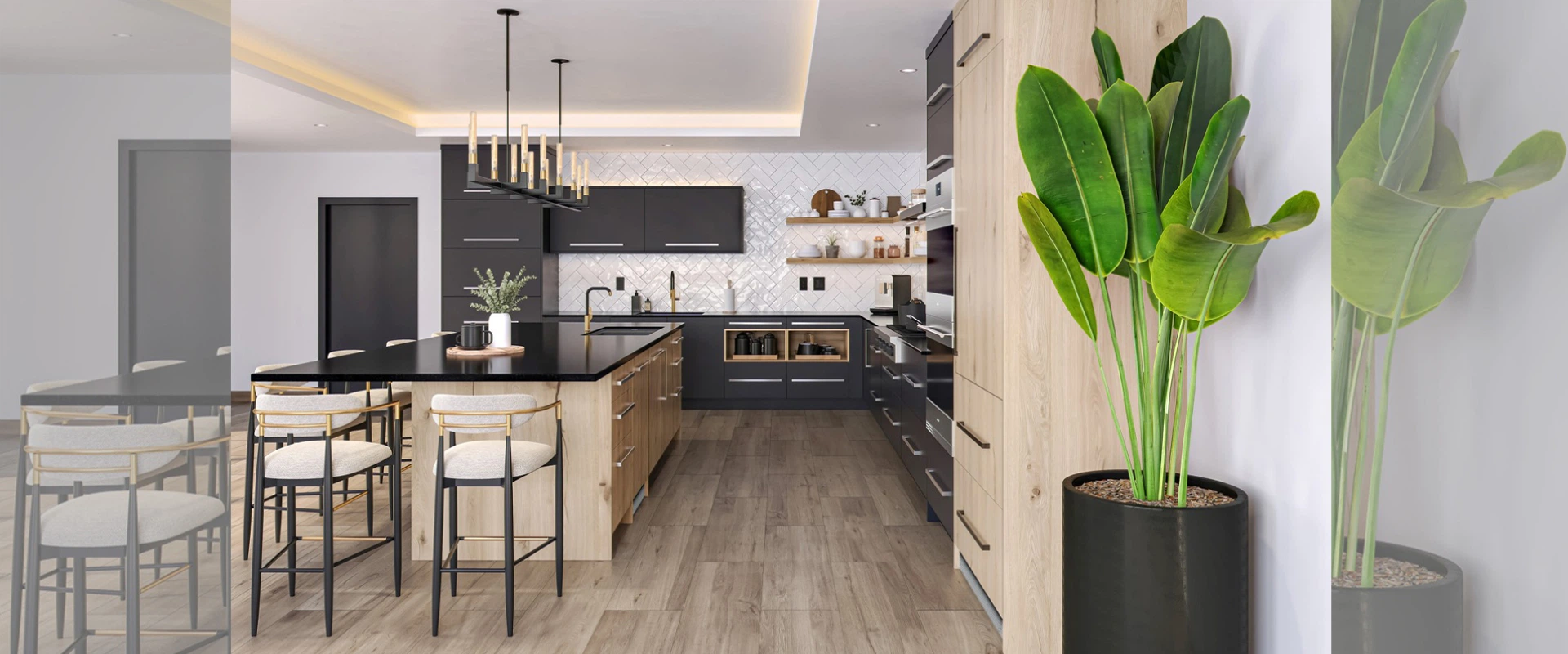3D Kitchen Rendering and Visualization USA