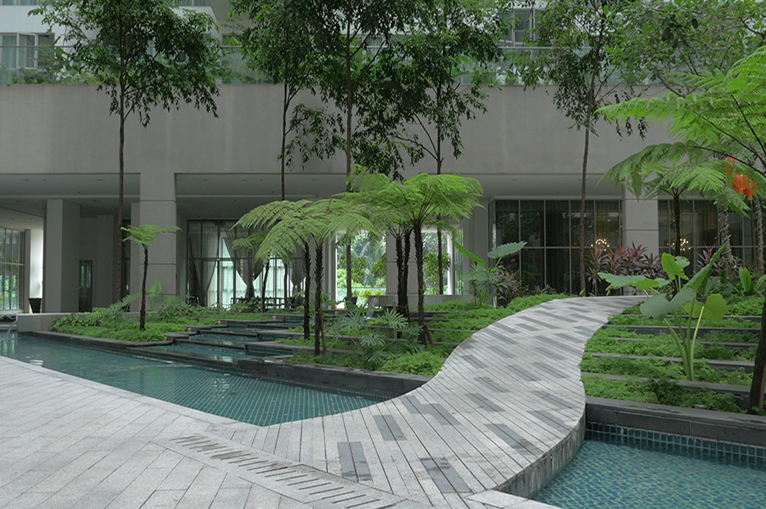 Illustration showcasing the Features and Styles of 3D Landscape Designs