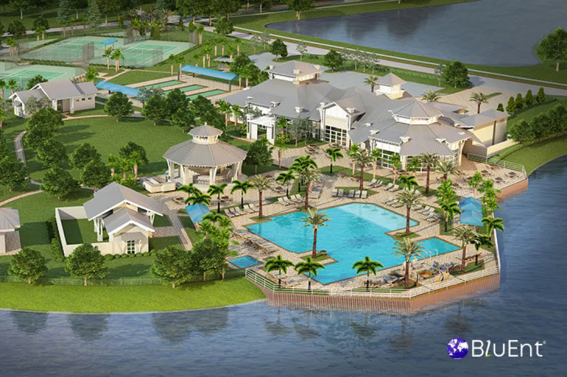 3D landscape Renders