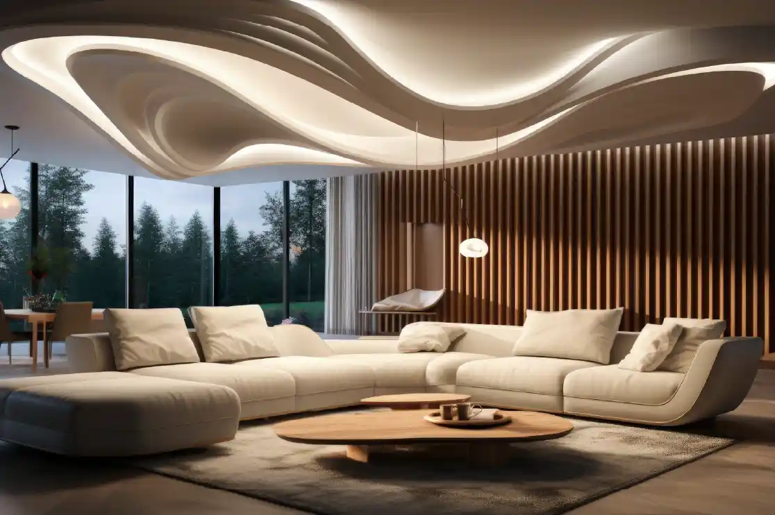 Professional 3D Living Room Visualization
