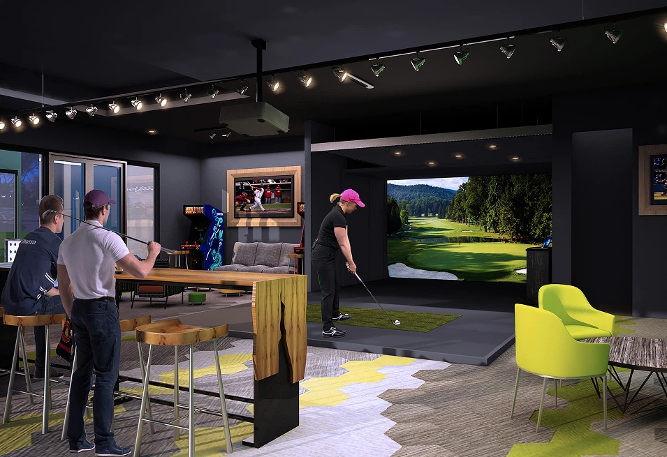 3D Rendering and Visualization of the Seville Lounge