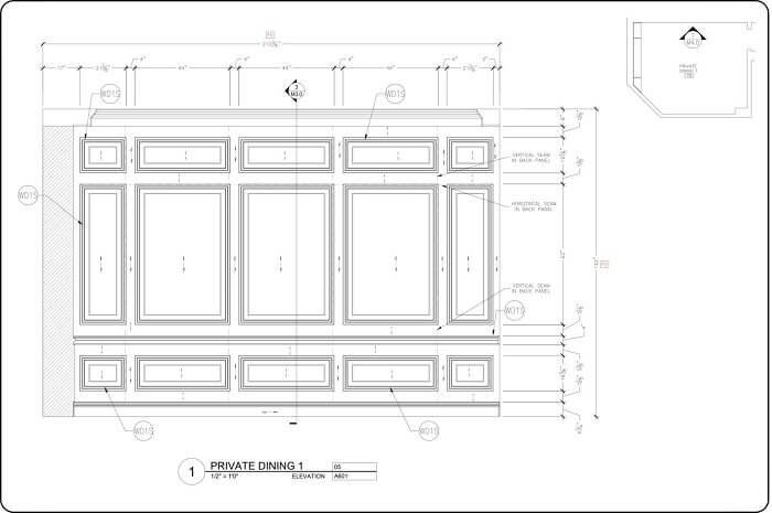Architectural Drawings of Steel Trusses