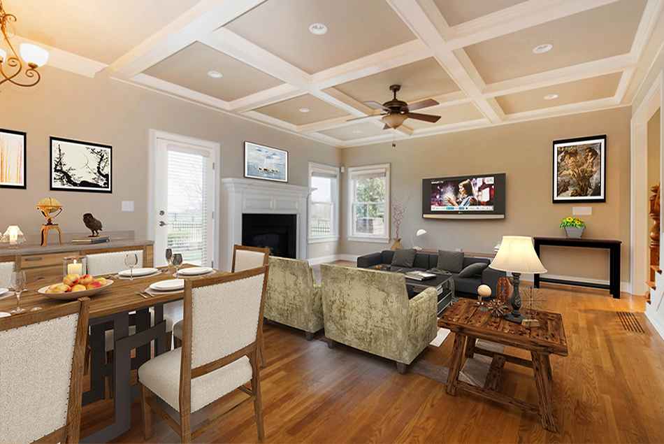 Virtual Staging of the Home Interior After Image