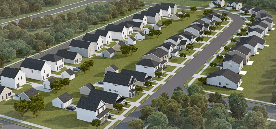 3D Aerial View Portfolio for Property Developers and Architects