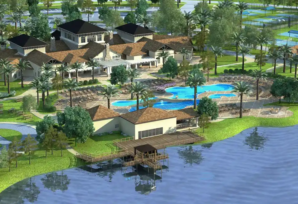 3D Aerial Visualization Portfolio Images for Architects and Property Developers