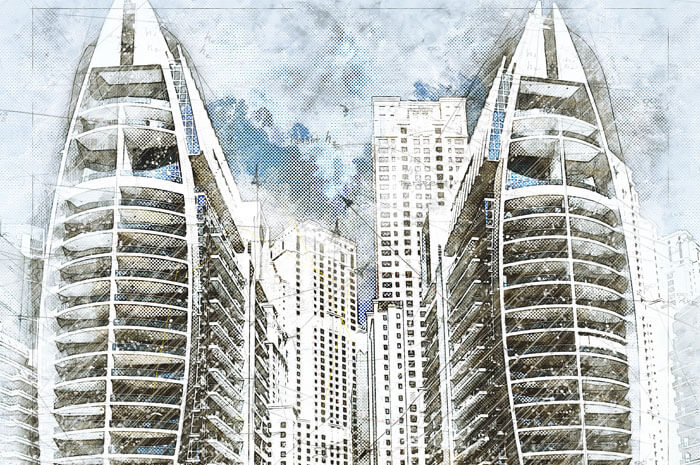 Architectural illustration 