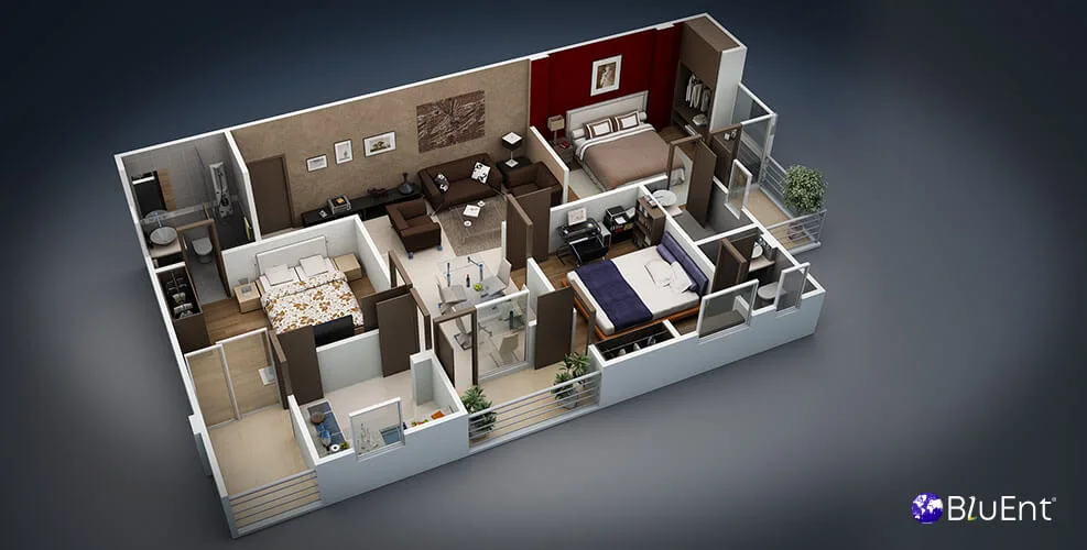 Residential And Commercial 3D Floor Plan Service, in Rajasthan