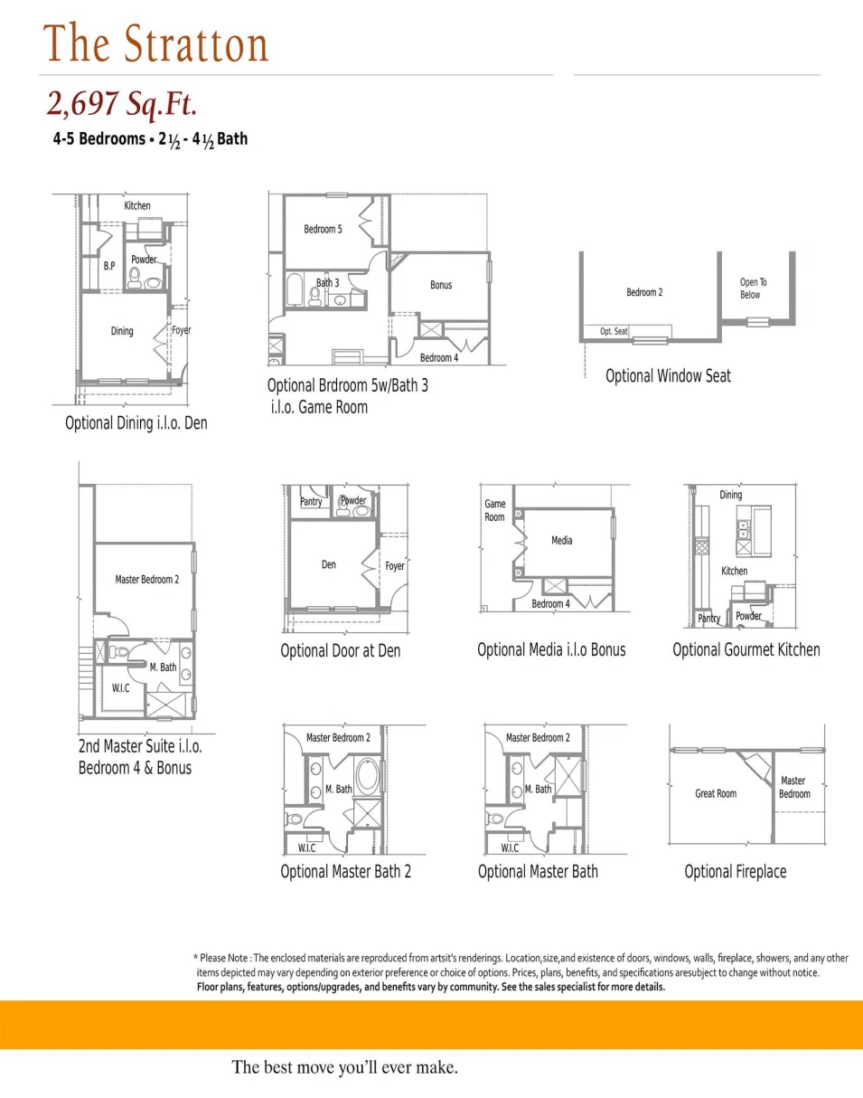Detailed 3D Brochure Renderings for the UK Home Builder's