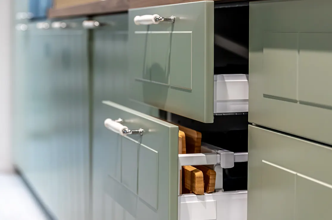 CNC-ready millwork cabinetry drawers built from precise shop drawings