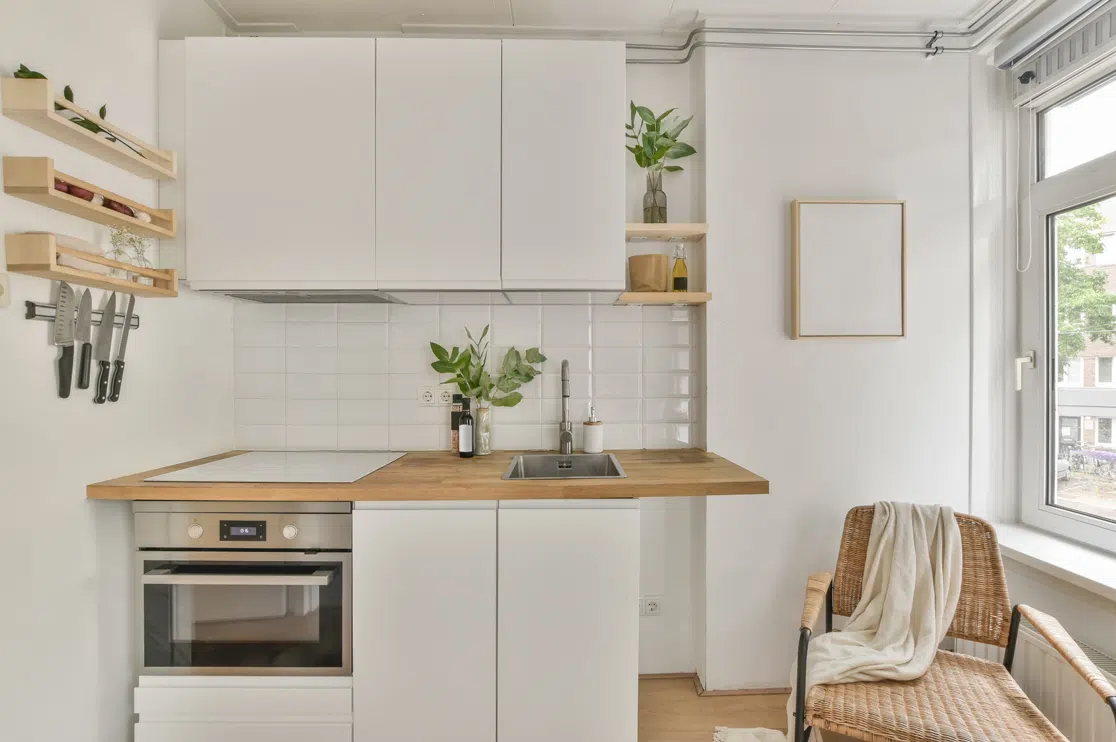 Compact Kitchen 3D Renders