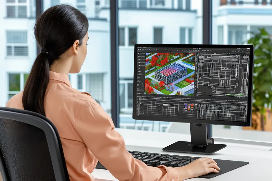Dedicated BIM team provides consistent building information modeling support for architectural projects.