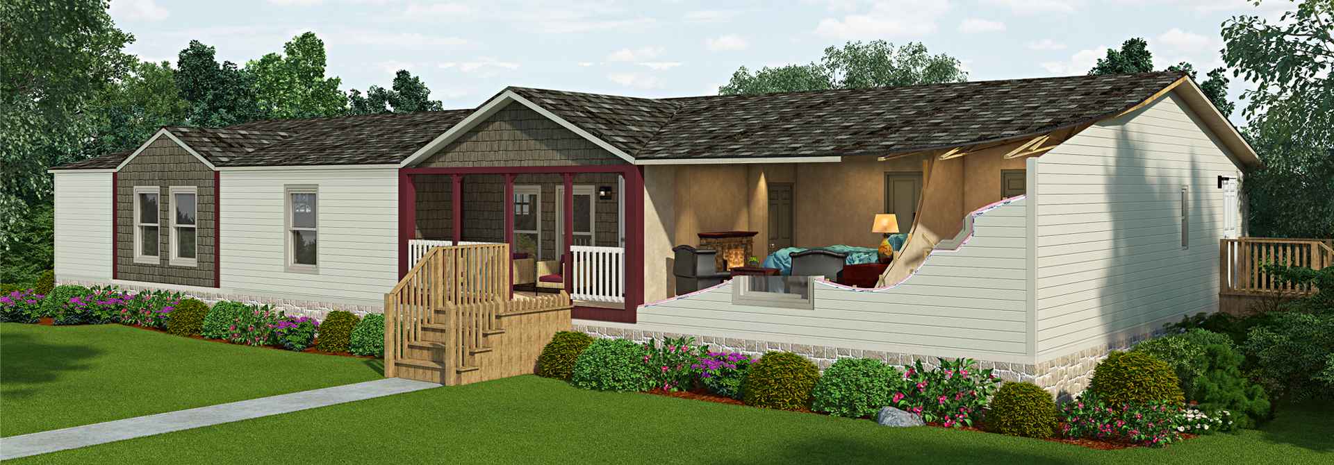 Dollhouse View Featuring an Interactive 3D Home Interior Model