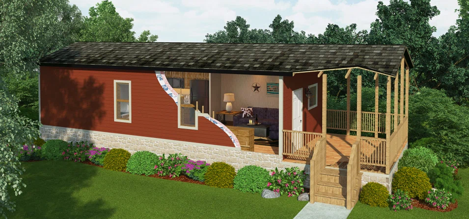 Interior-Focused 3D Dollhouse Rendering for the US, Canada, and UK Region