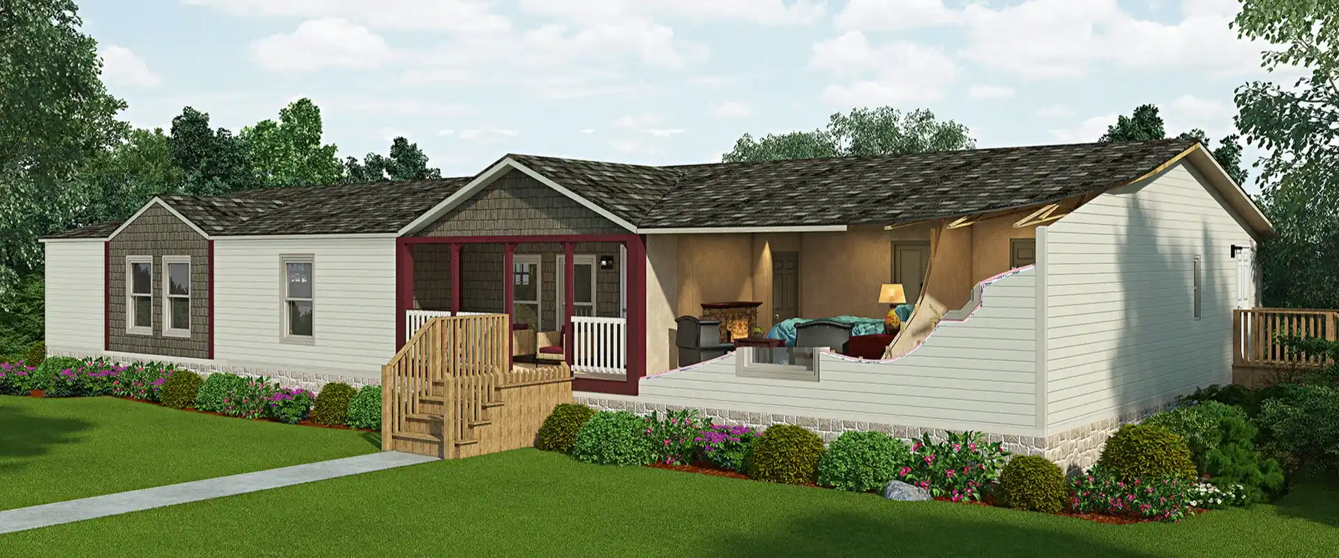 Dollhouse and Cutaway Renderings Project Portfolio for the US, Canada, and UK Companies