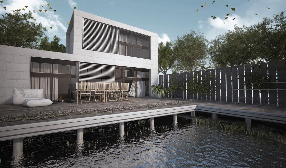 Different Types of Atmospheric Weathers Impact 3D Exterior Rendering