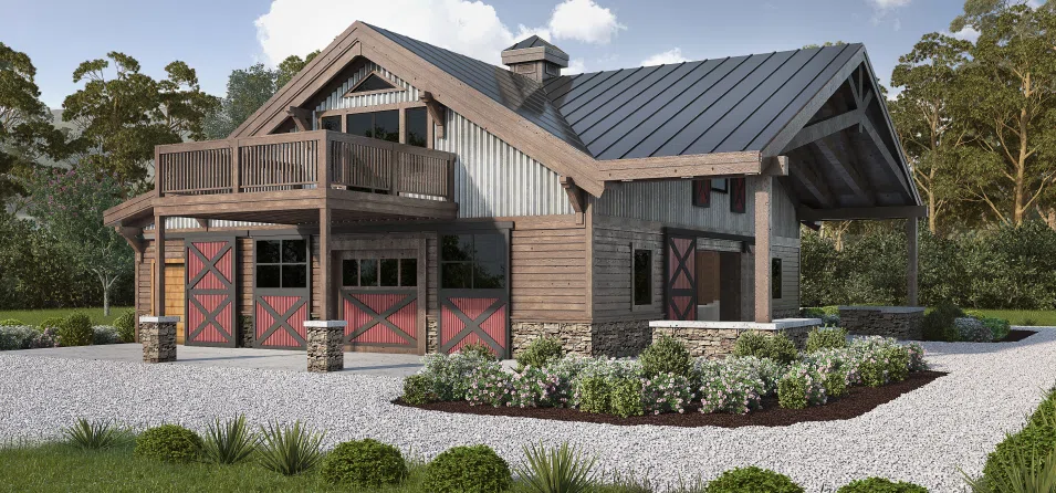 Exterior Rendering Doughty Columbia