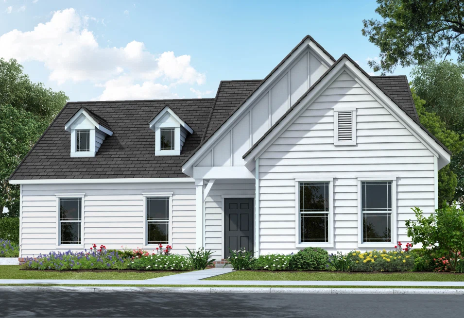 3D Exterior Rendering of a Modern Home