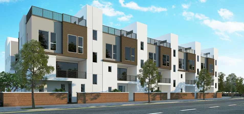 3D Exterior Model New Building