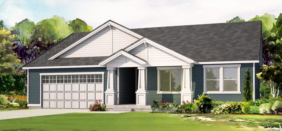 3D Exterior Rendering of a Sleek House