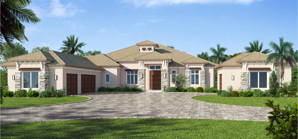 3D Exterior Rendering Portfolio for House Architects