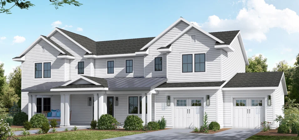 3D Exterior Rendering of an Urban Apartment