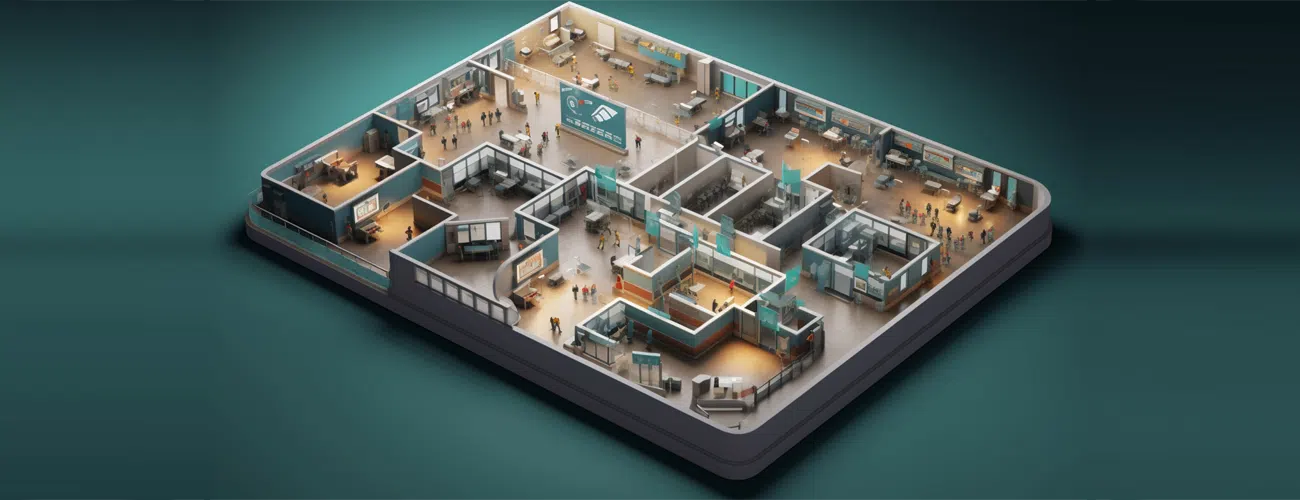 Floor Plan 3D Rendering Services at BluEnt