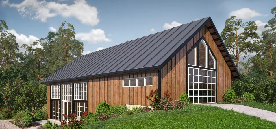 High Quality Exterior Rendering 4444 Talbot Deck Cam