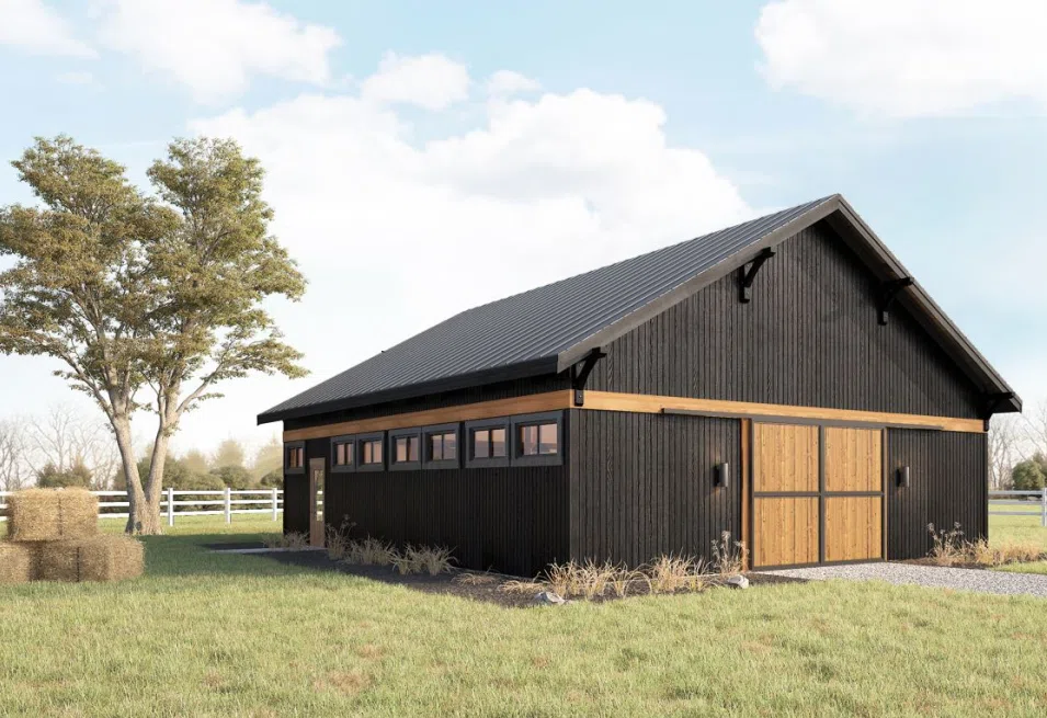 High Quality Exterior Rendering COLUMBIA 36X48_Shop_Exterior