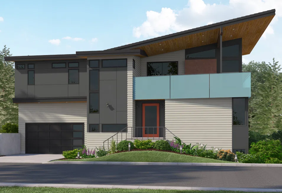 High Quality Exterior Rendering USA Plan B Lot 5