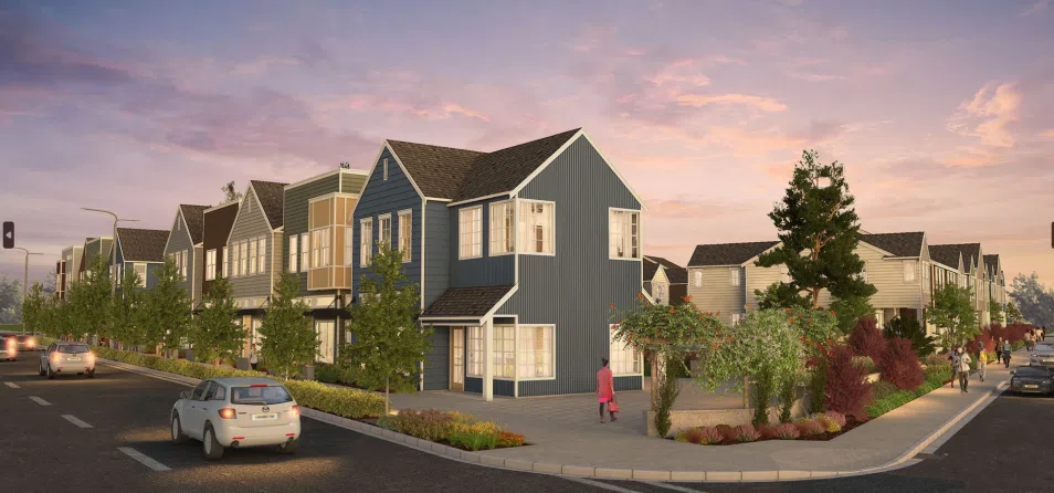 High Quality Exterior Rendering Commercial Space USA 85 Degree
