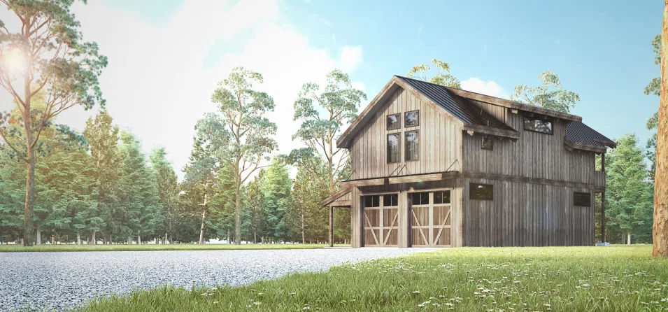 High Quality Exterior Rendering Home Day Sample