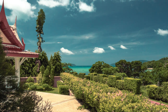 Hotel landscape design