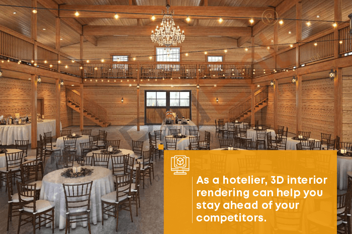 How 3D Interior Rendering Can Increase Your Hotel Bookings