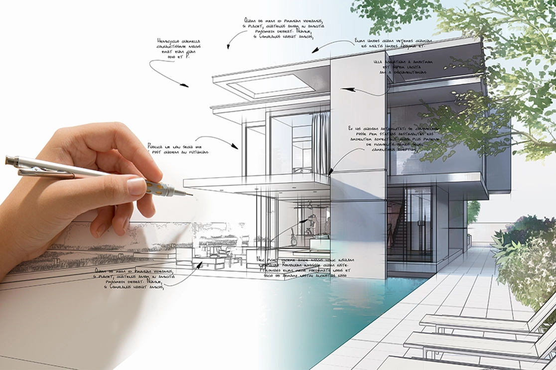 Architectural Visualization vs Architectural Illustration | BluEntCAD