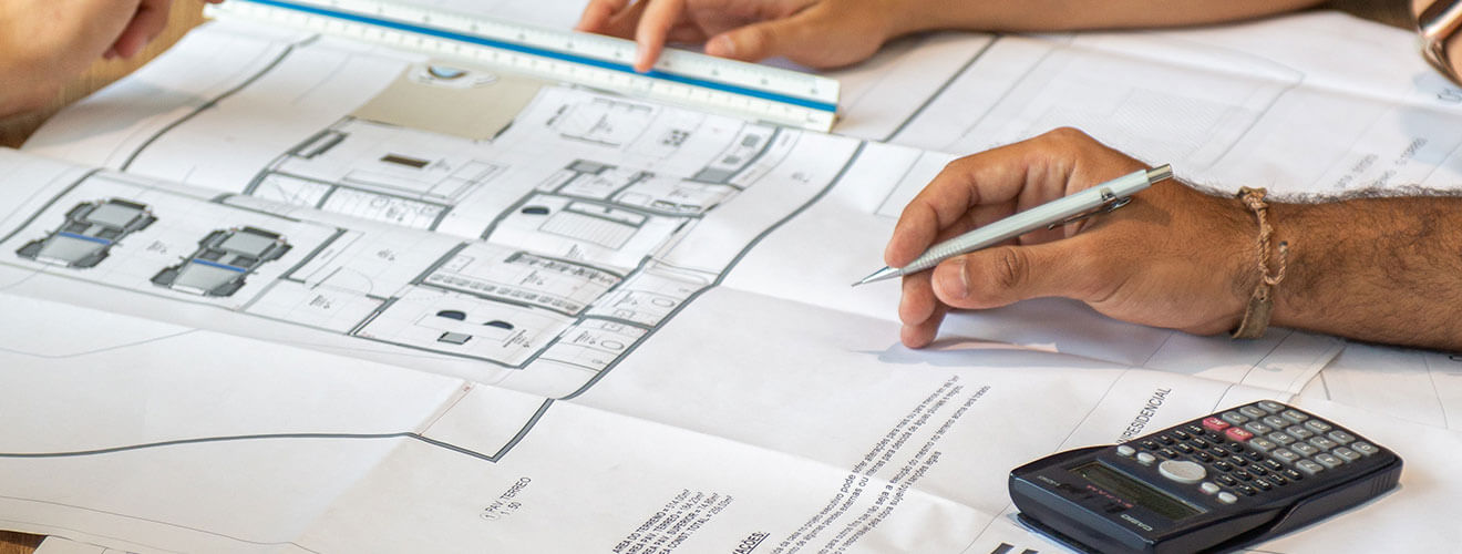 Interior Construction Drawing Before