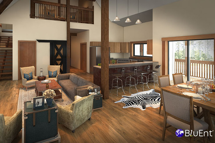 Interior rendering