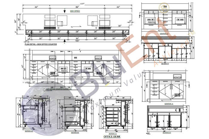 Millwork Drafting for Hospitality, Institutional, and Government Infrastructure