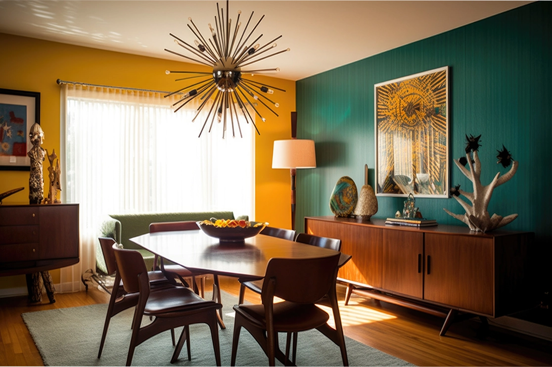 What are the Common Features of Mid-Century Modern Design?