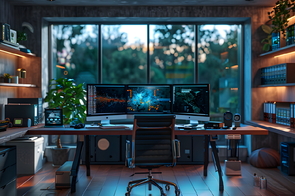 Office CGI for Tech Enthusiasts