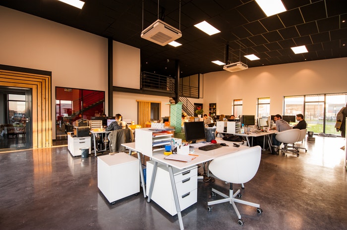 Office Space With Millwork Engineering