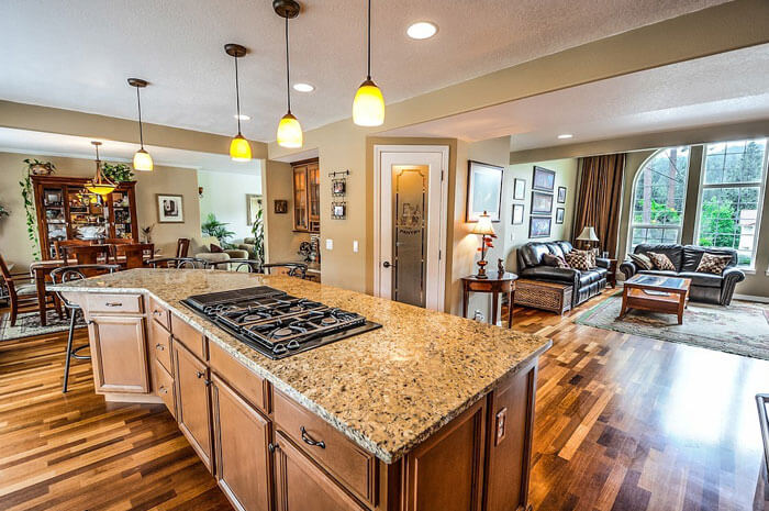 Professional kitchen island