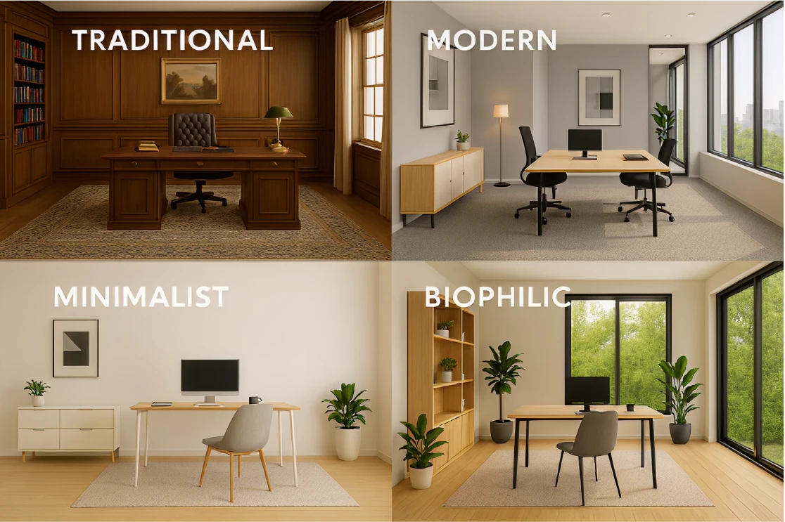 CGI of the Office Interior UK