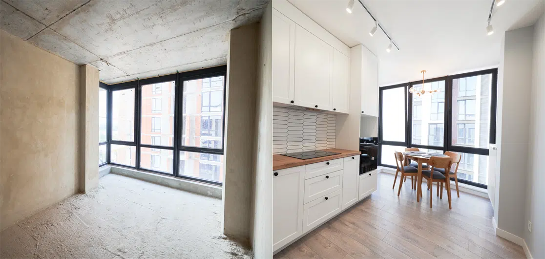 virtual staging for real estate home remodeling projects